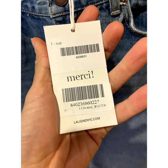 La Ligne The Cropped Isadora Jeans size 31 - Picture 3 of 5